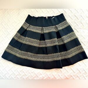 Ginger G Gold and Black Skirt
